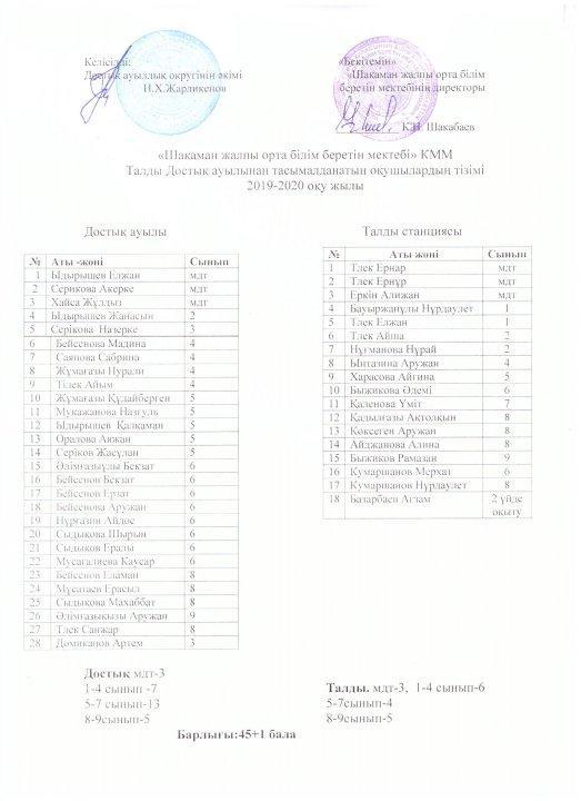 қауіпсіз мектеп автобусы
